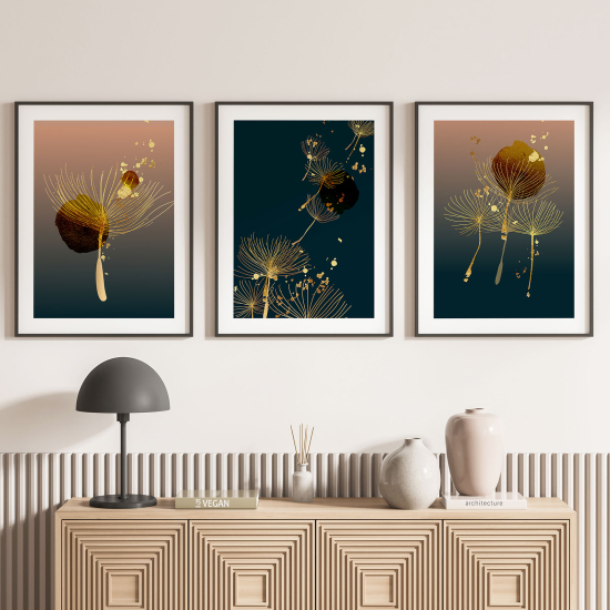 3-teiliges Poster-Set - Design