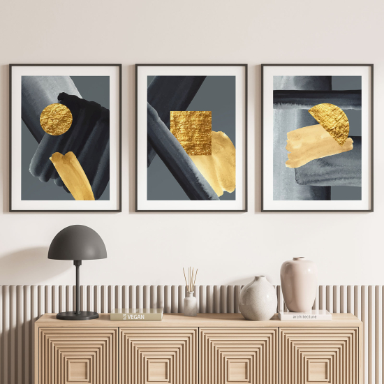3-teiliges Poster-Set - Design