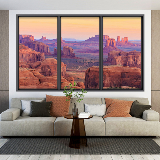 3D Wandtattoo - Optische Täuschung - Grand Canyon