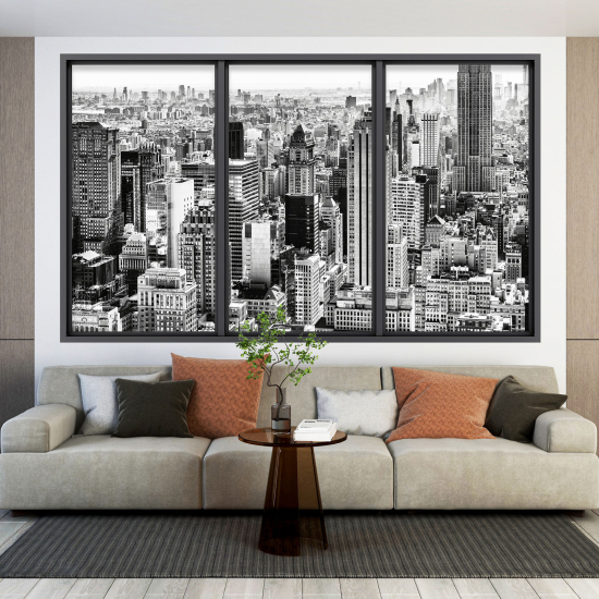 3D Wandtattoo - Optische Täuschung - New York