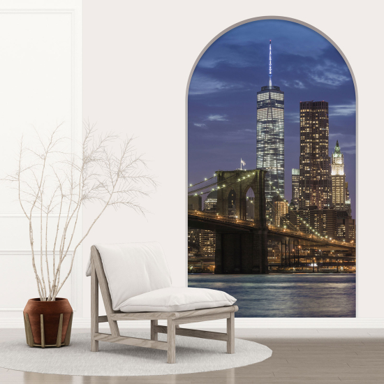 3D Wandtattoo - Optische Täuschung - New York