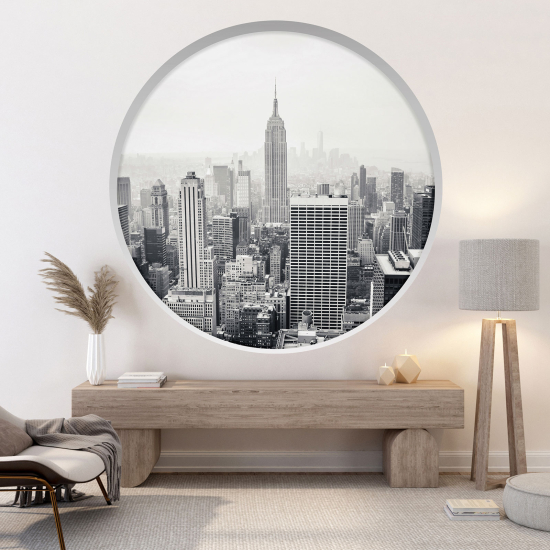 3D Wandtattoo - Optische Täuschung - New York