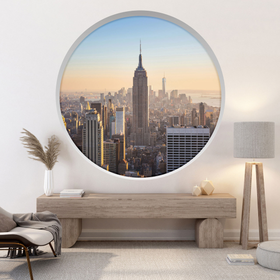 3D Wandtattoo - Optische Täuschung - New York