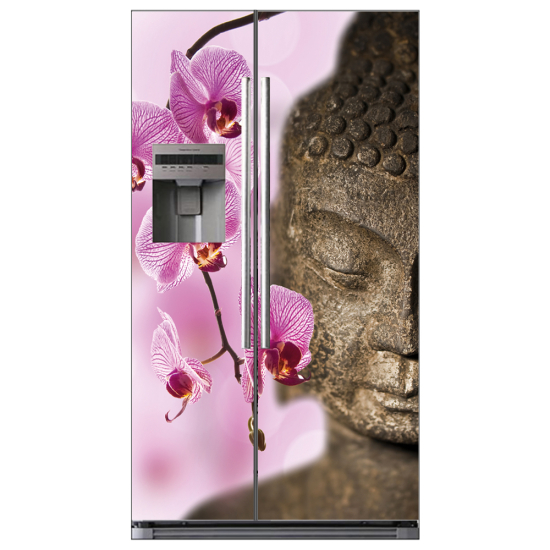 Amerikanischer Kühlschrankaufkleber - Buddha