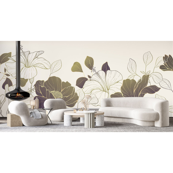 Fototapete - Blumen