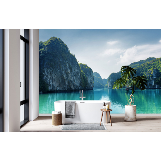 Fototapete - Bucht von Ha Long