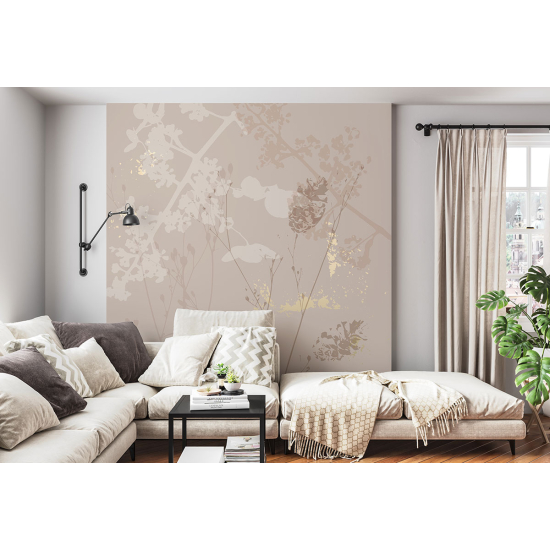 Fototapete - Designblumen