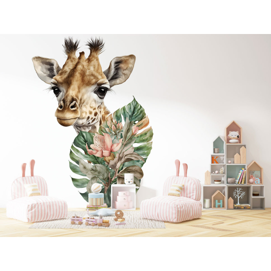 Fototapete Kinderzimmer - Giraffe