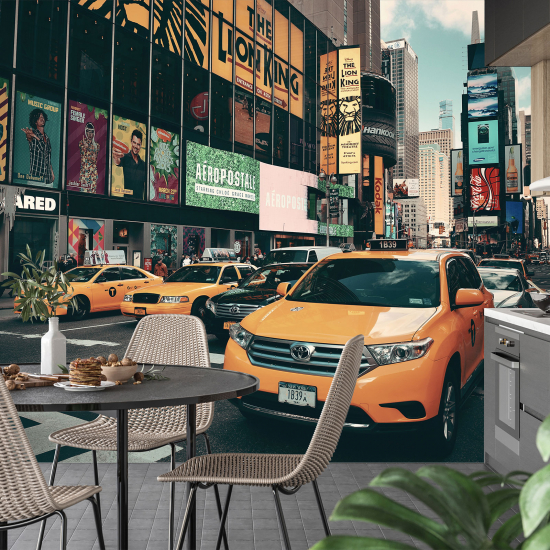 Fototapete - New Yorker Taxi