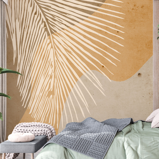Fototapete - Palmblatt-Design