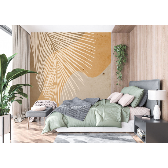 Fototapete - Palmblatt-Design