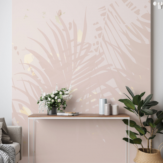 Fototapete - Palmblätter Design