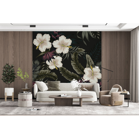 Fototapete - Tropische Blumen