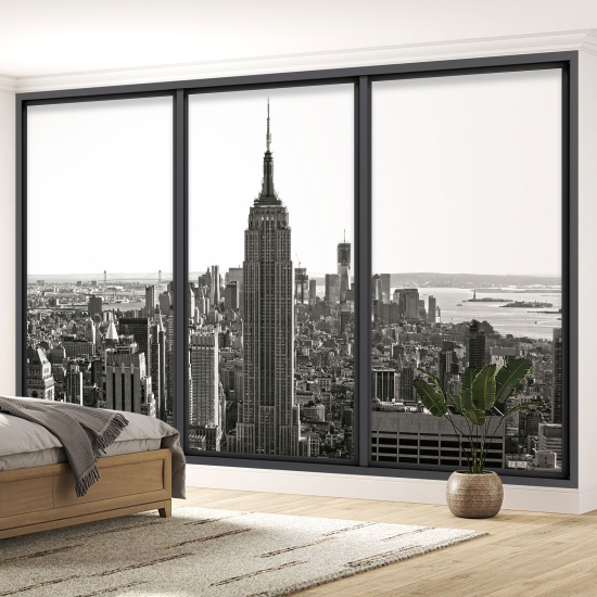 Fototapeten 3D Optische Täuschung - New York