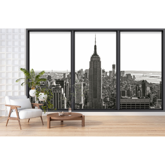 Fototapeten 3D Optische Täuschung - New York