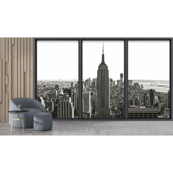 Fototapeten 3D Optische Täuschung - New York