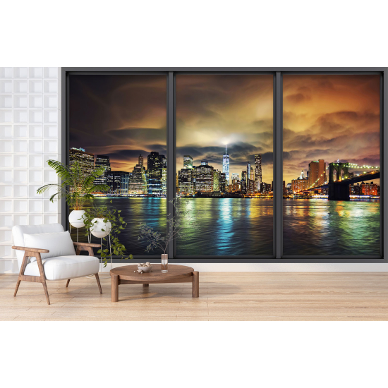 Fototapeten 3D Optische Täuschung - New York