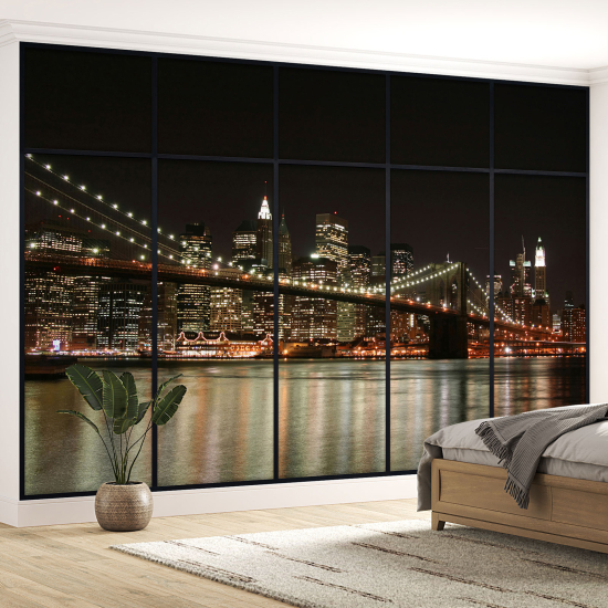 Fototapeten 3D Optische Täuschung - New York