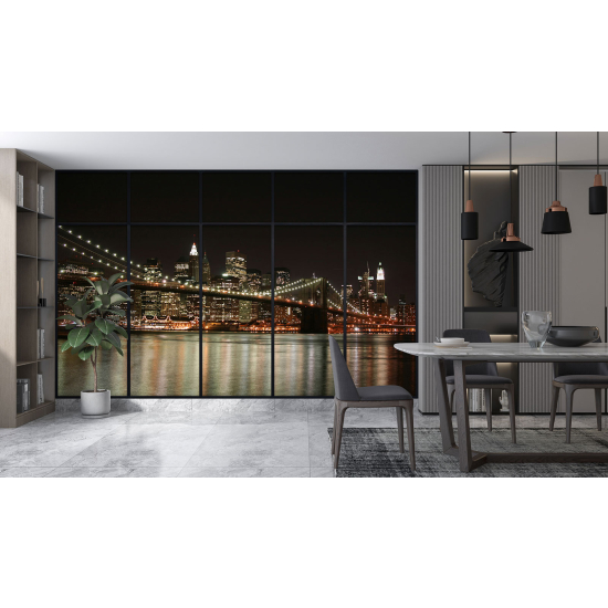Fototapeten 3D Optische Täuschung - New York