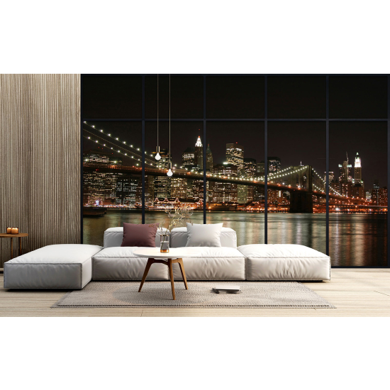 Fototapeten 3D Optische Täuschung - New York