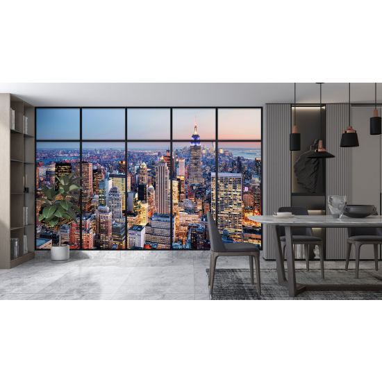 Fototapeten 3D Optische Täuschung - New York
