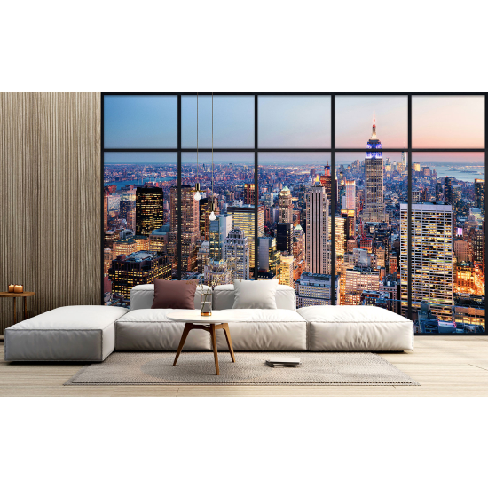 Fototapeten 3D Optische Täuschung - New York