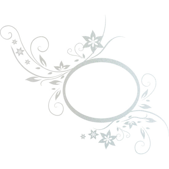 Glastattoo - Blumen