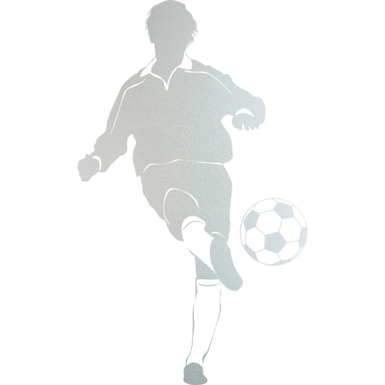 Glastattoo - Fußballspieler