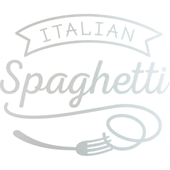 Glastattoo - Küche Pasta