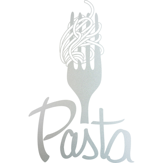 Glastattoo - Küche Pasta