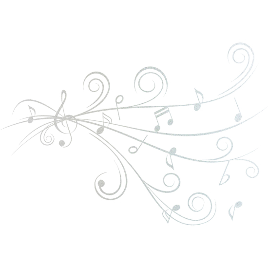 Glastattoo - Musiknoten