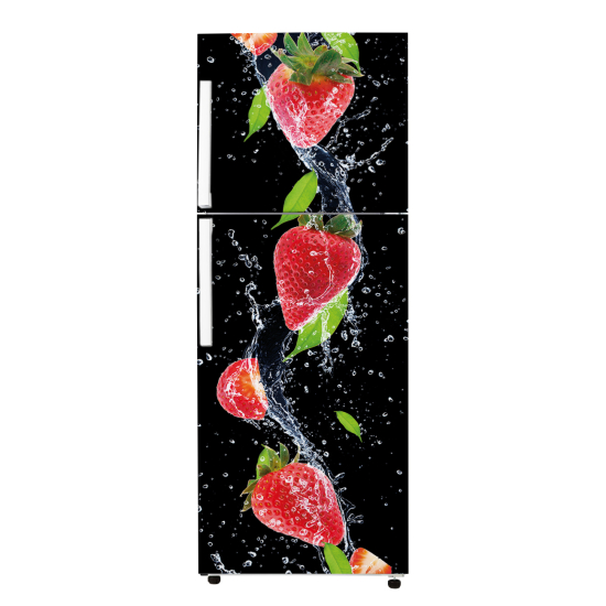 Kühlschrankaufkleber - Erdbeeren
