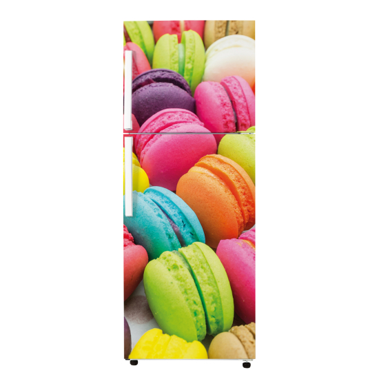 Kühlschrankaufkleber - Macarons