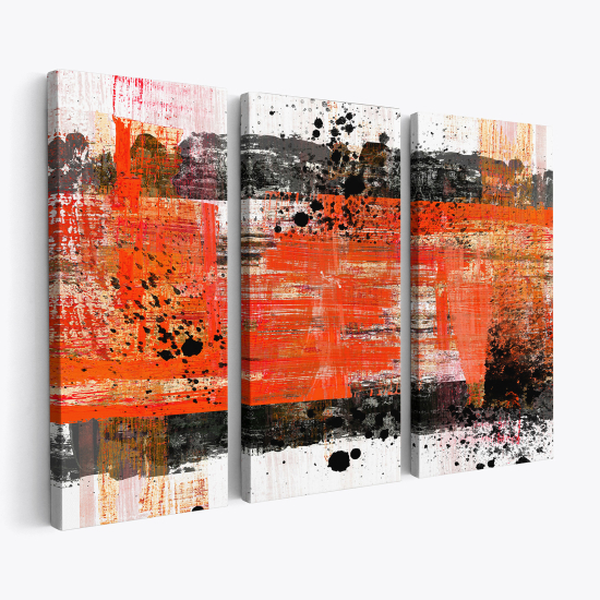 Leinwandbild 3-teilig - Abstrakt