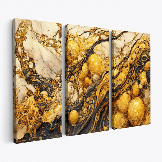 Leinwandbild 3-teilig - Design