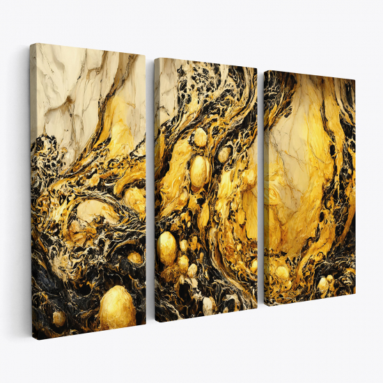 Leinwandbild 3-teilig - Design