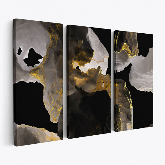 Leinwandbild 3-teilig - Design