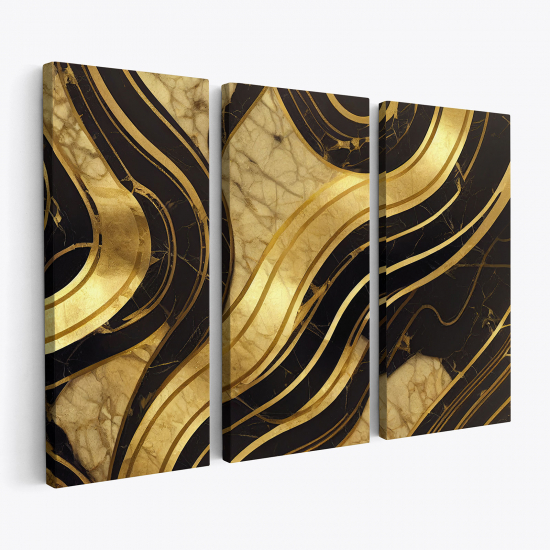 Leinwandbild 3-teilig - Design
