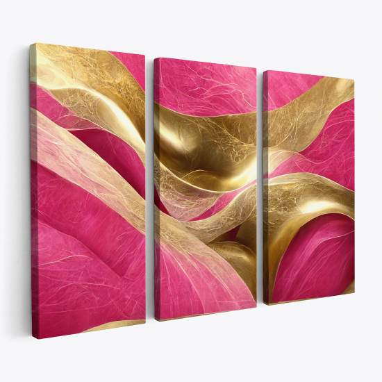 Leinwandbild 3-teilig - Design