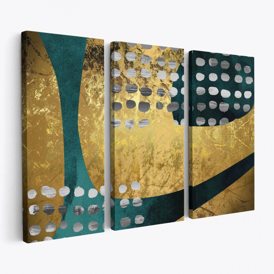 Leinwandbild 3-teilig - Design