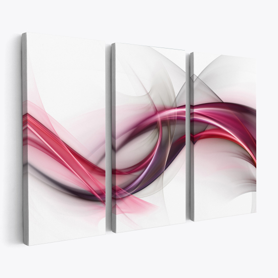 Leinwandbild 3-teilig - Design