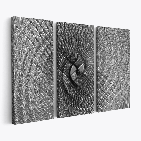 Leinwandbild 3-teilig - Design