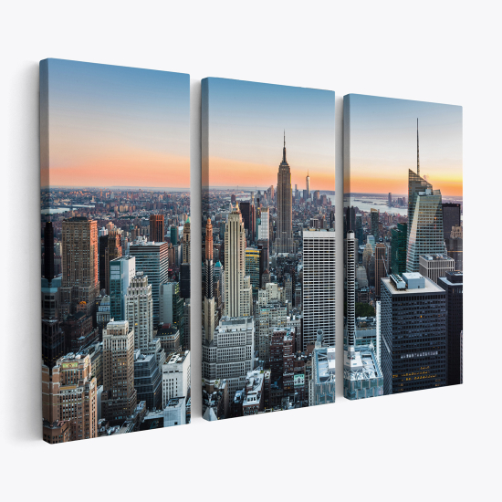 Leinwandbild 3-teilig - New York