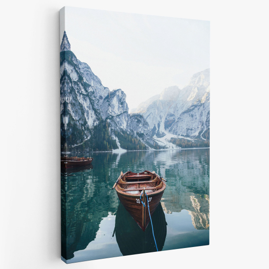Leinwandbild - Bergsee