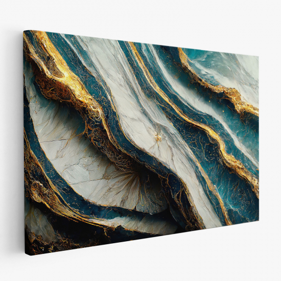 Leinwandbild - Marmor-Effekt