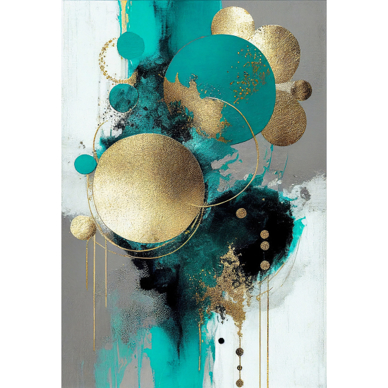 Panoramatapete - Design-Kreise