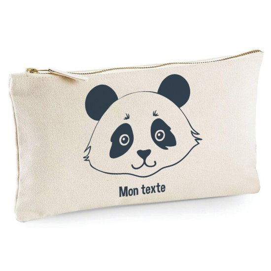 Personalisierte Federmappe - Panda