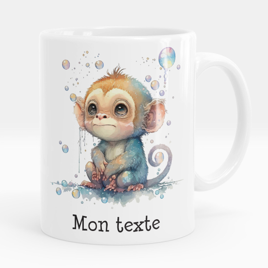 Personalisierte Tasse - Affenbaby