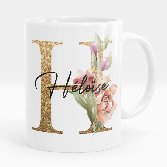 Personalisierte Tasse - Buchstabe H