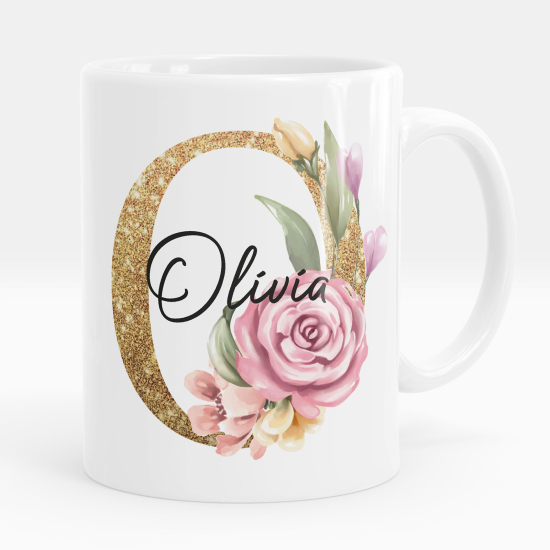 Personalisierte Tasse - Buchstabe O